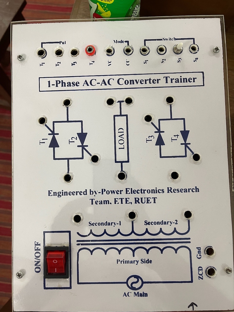 AC-AC Converter Trainer